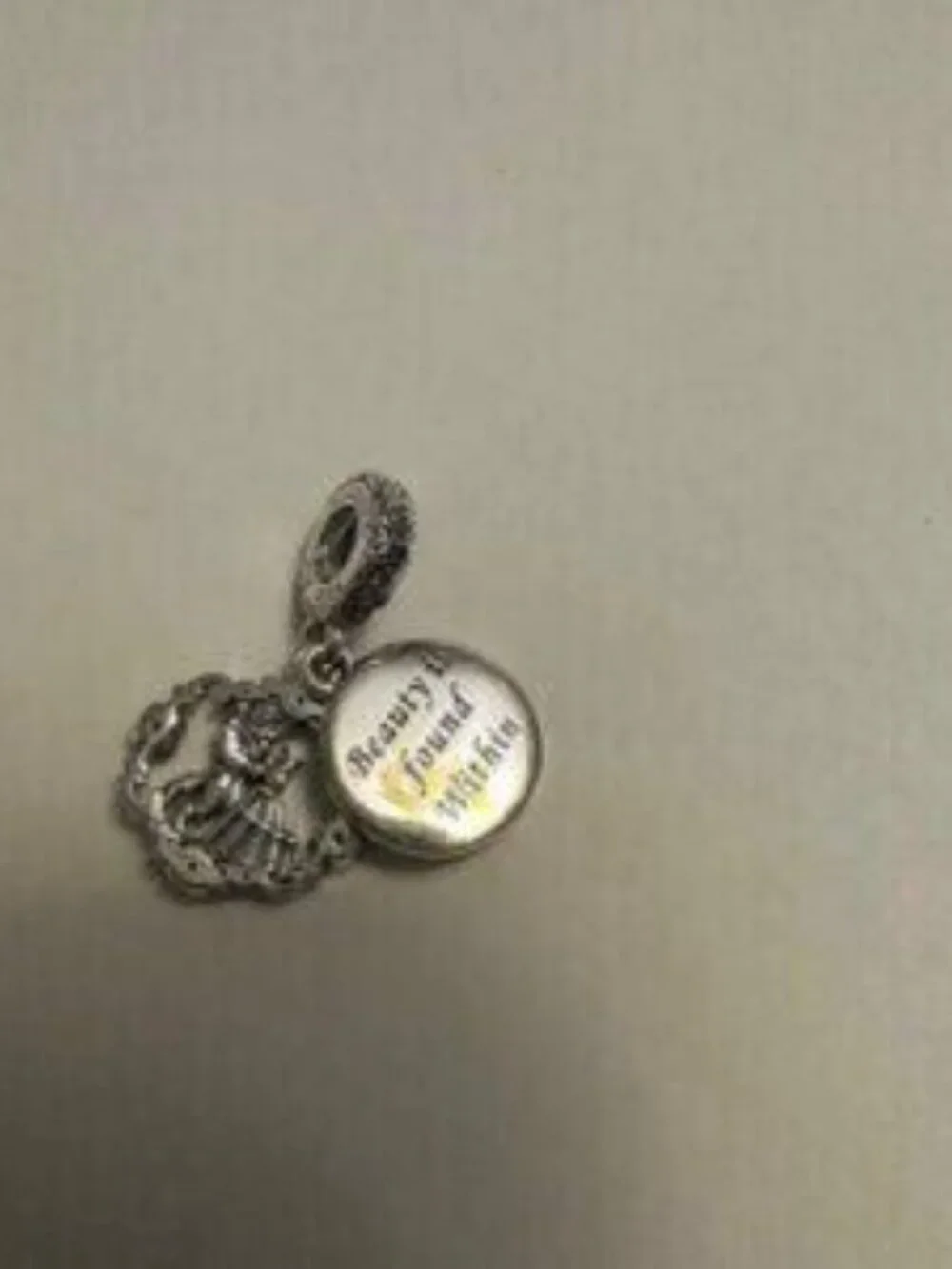 PANDORA Beauty and The Beast Charm